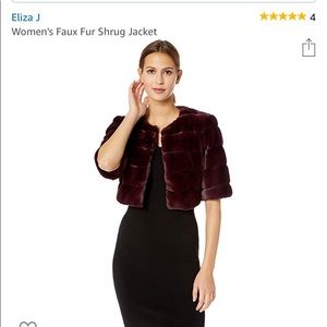 Women’s faux fur jacket